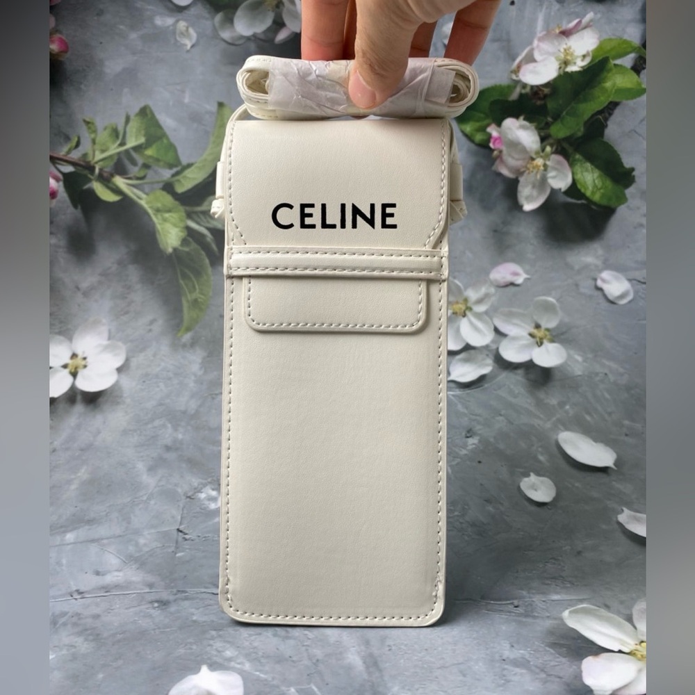 Celine smooth calfskin crossbody sunglasses pouch
